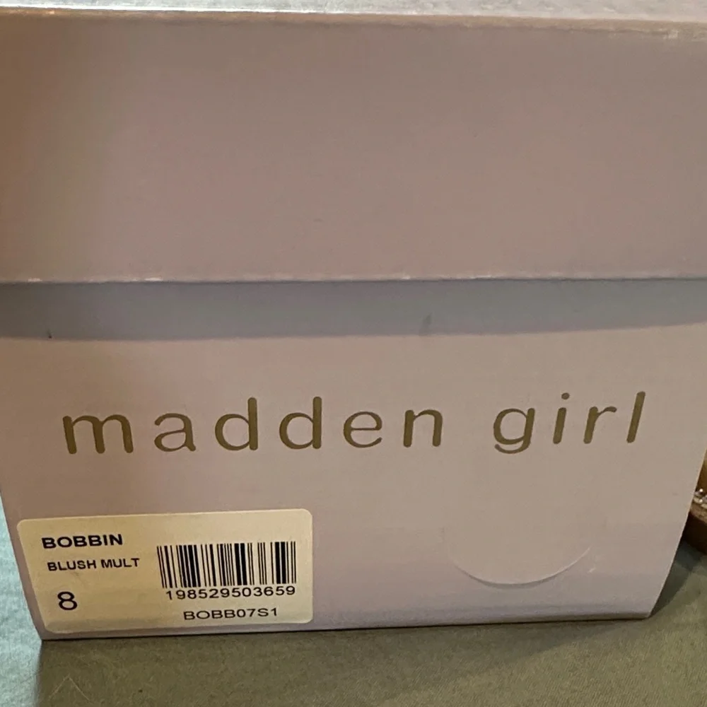 Steve Madden Glittering Silver Sandals - Picture 2 of 3